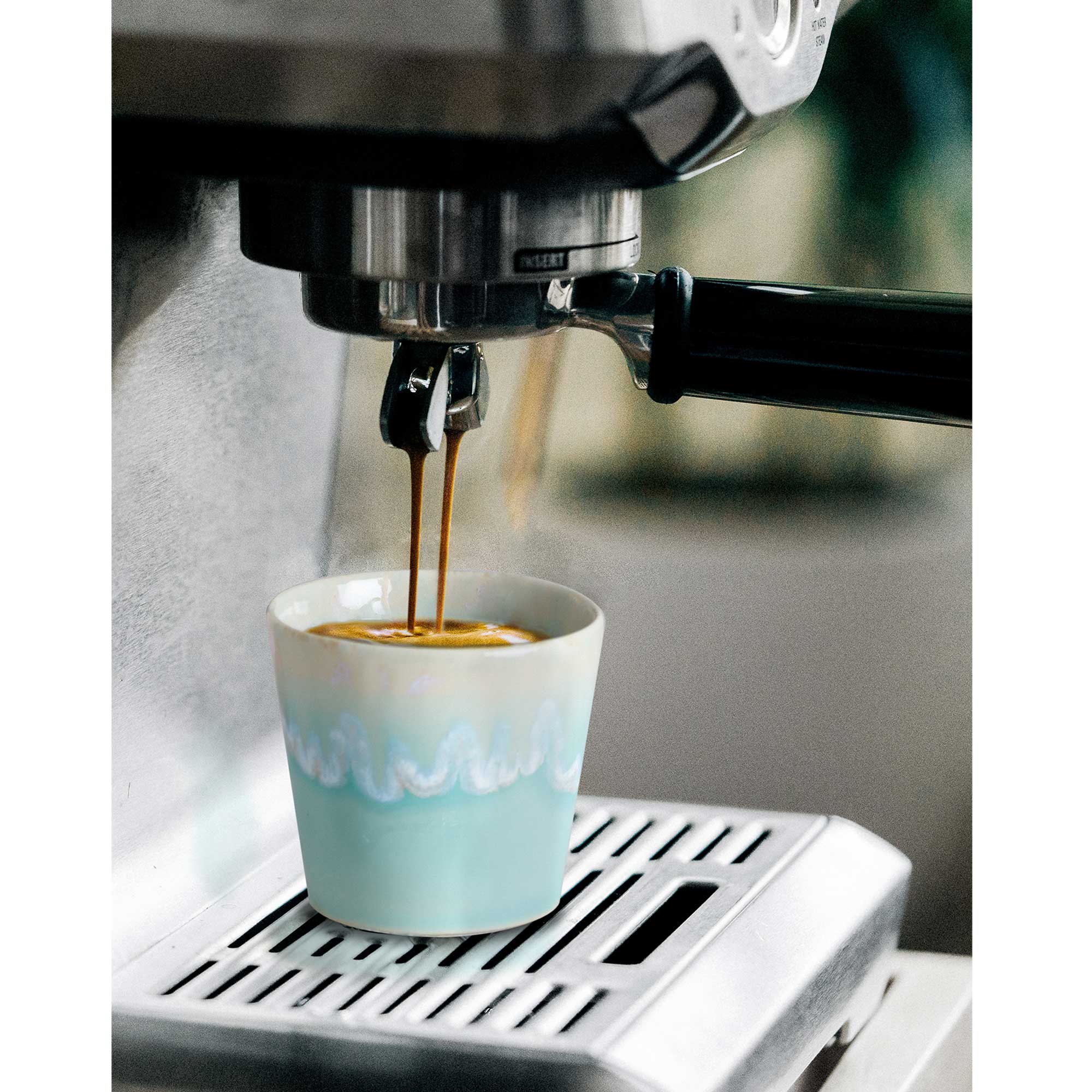 Lungo Tasse Aqua Ombre Verlauf Schüssel Geschirr Porzellan Tasse Ibiza Geschirr kaufen Soulbirdee Shop