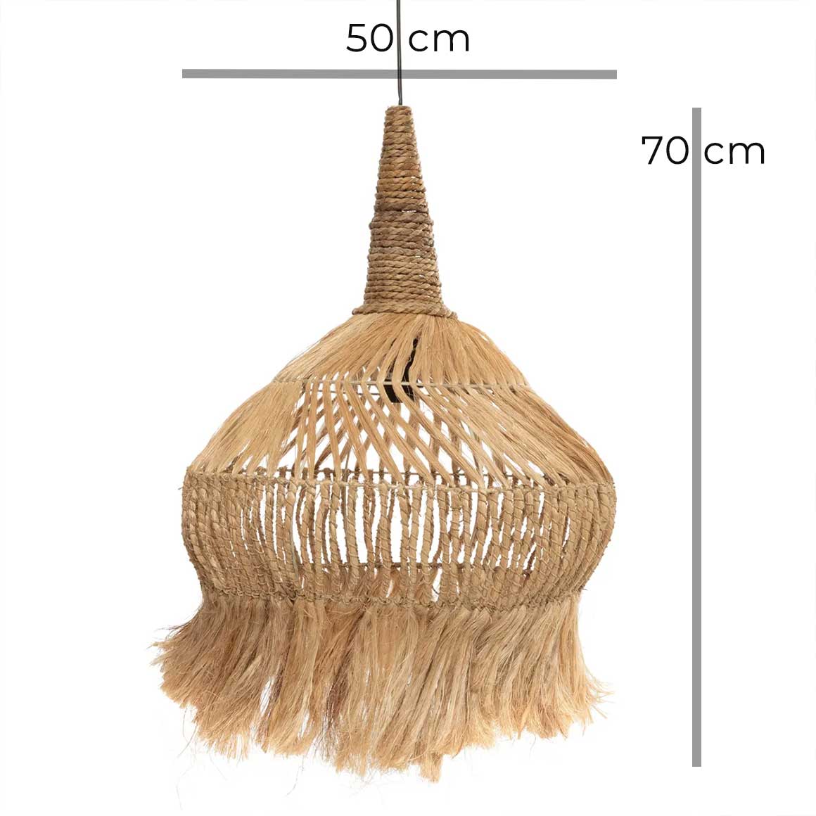 Boho Lampenschirm Hippie ♥ Auffälliger Boho Style Lampenschirm für eine Hängelampe ✓ Bazar Bizar Lampen im Soulbirdee Lampenshop ✓ netter Service