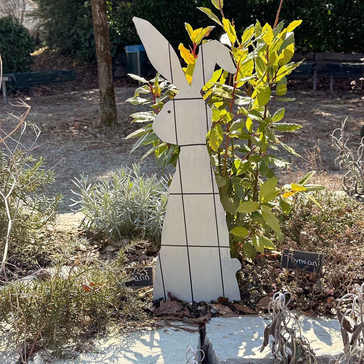 Frühlingsdeko Dekostecker Hase Gartendeko Osterdeko Soulbirdee Onlineshop