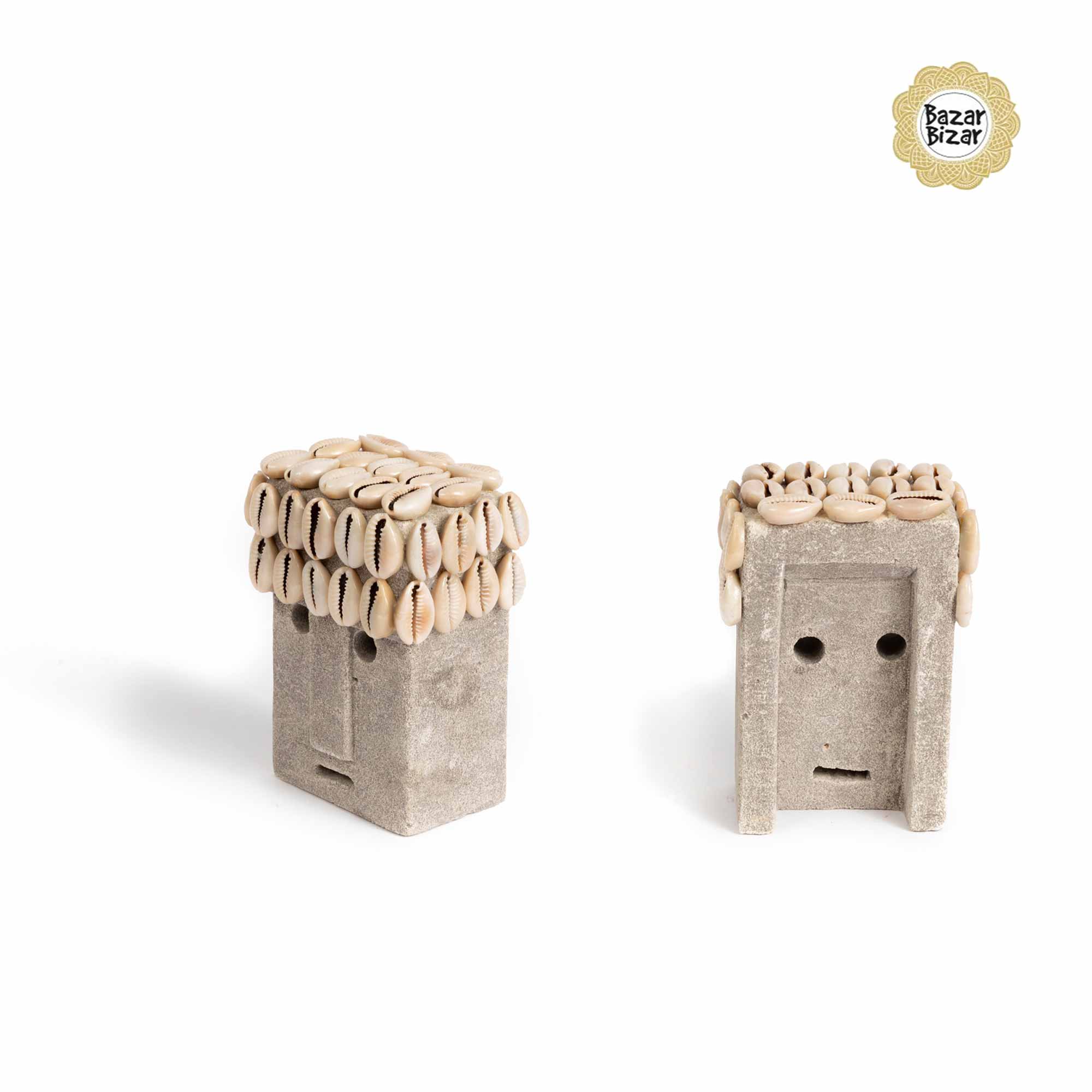 Statue Sumba 29 Steinfigur von Bazar Bizar ♥ Ethno Deko Figur aus Sumba, Indonesien ♥ Boho Style Deko online kaufen im Soulbirdee Onlineshop