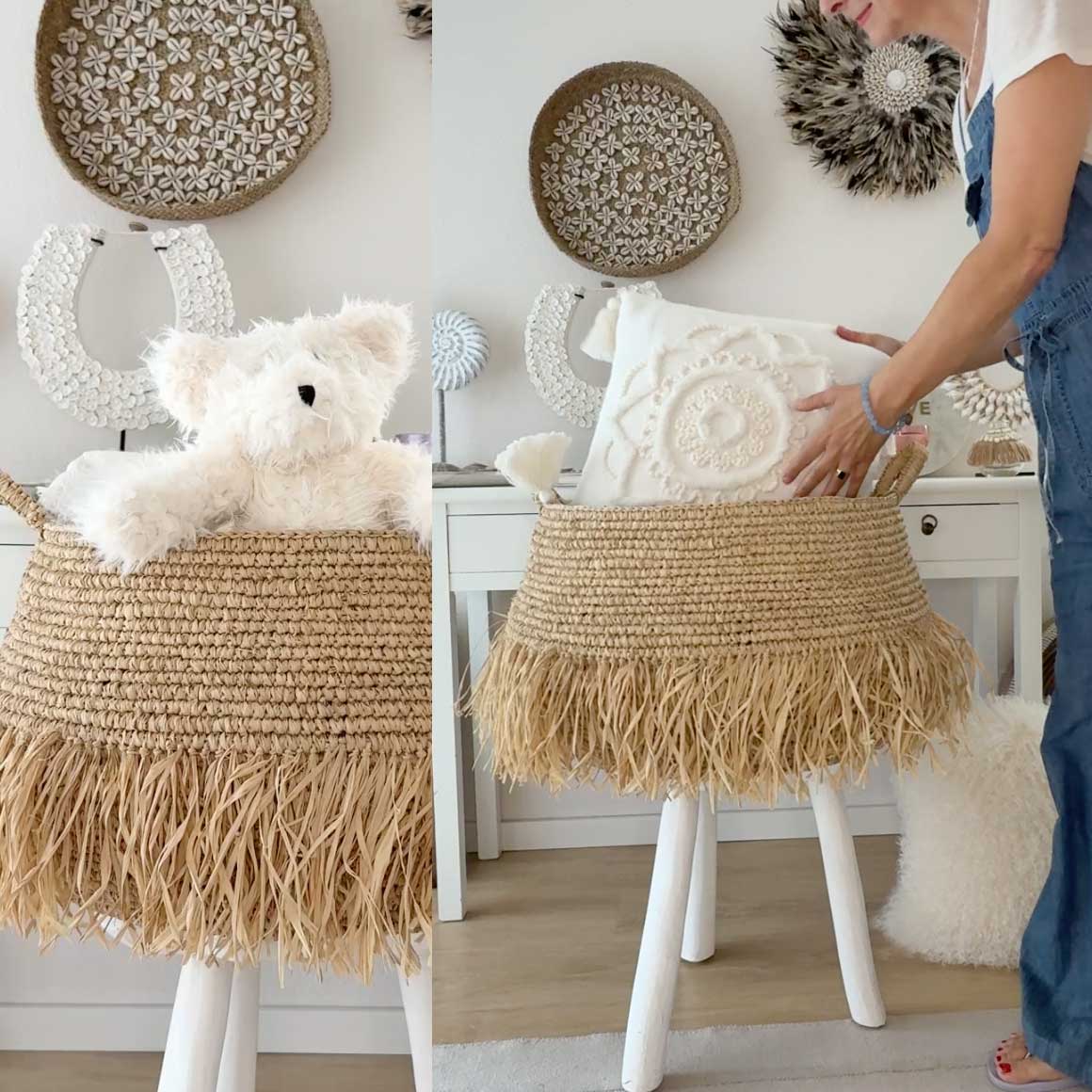 korb dekokorb wohnzimmer deko belly soulbirdee onlineshop zuhause wohnen