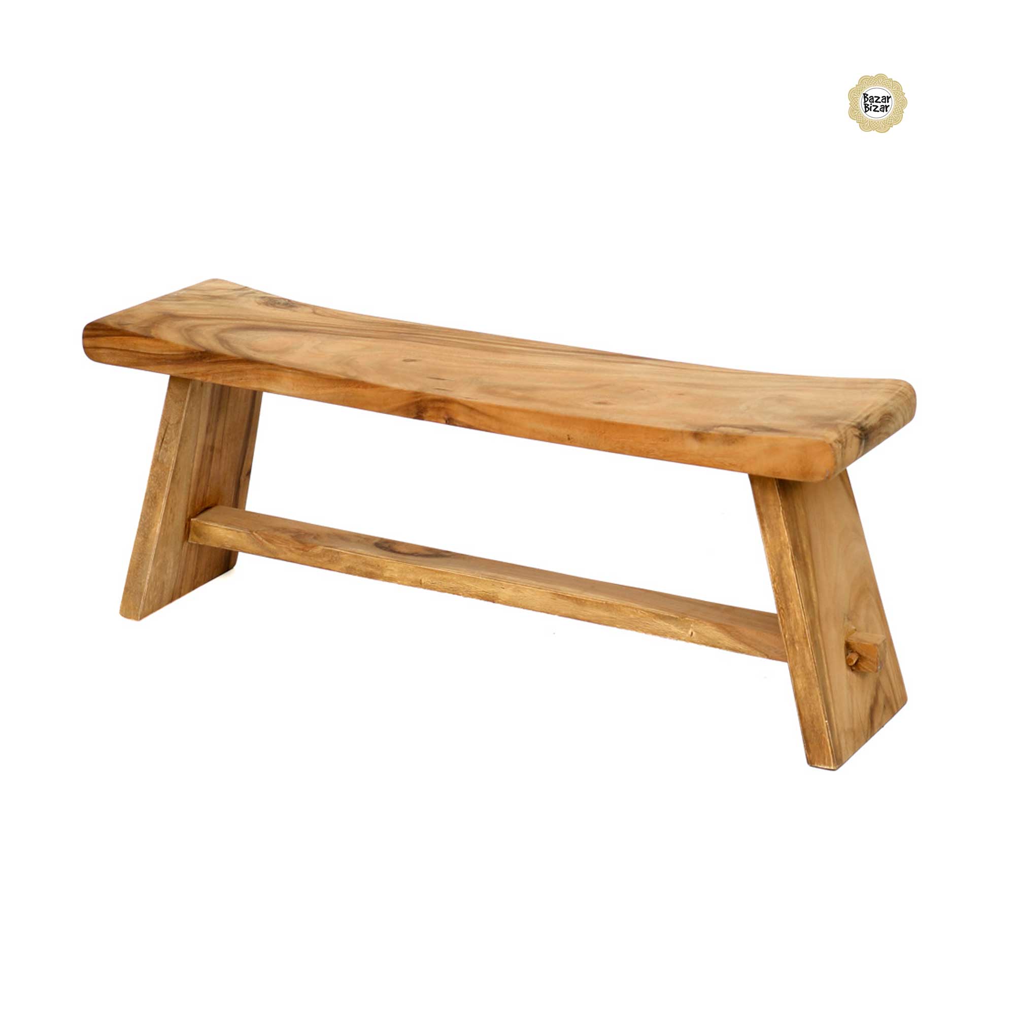 Sitzbank Bank Holzbank Holzbank Suar JAAM002N-120 Nachhaltig sitzmöbel Bazar Bizar online kaufen Skandinavisch Soulbirdee Online shop