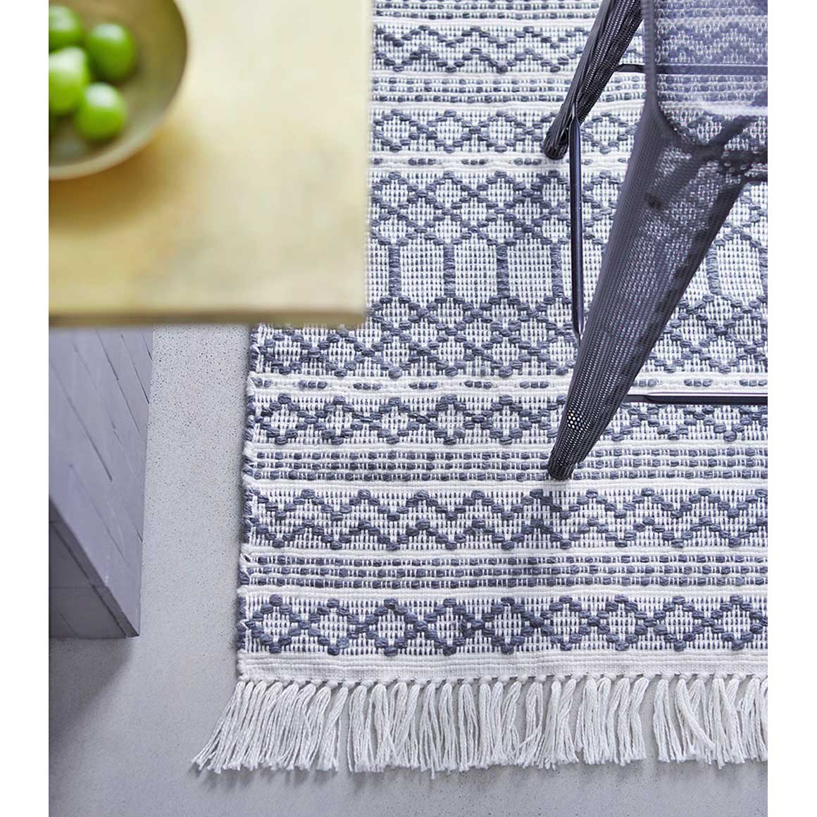 STORESDECO Teppich 80x150cm - Allwetter Läufer Für Drinnen & Draußen | Rutschfest & Waschbar