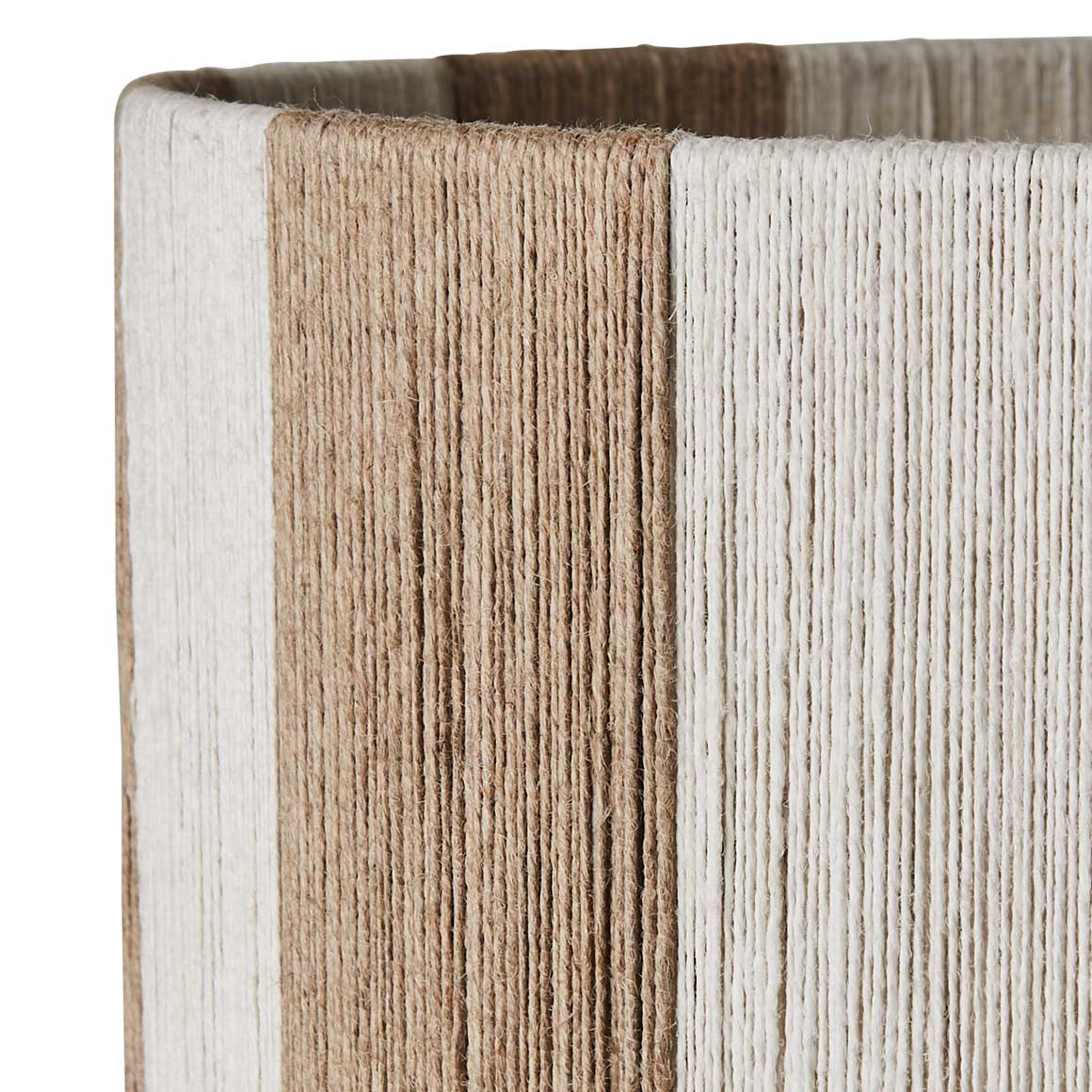 Detail Naturmaterial Jute Tischlampe IBIZA Style Beige & Sand Wohnzimmer Lampe Schlafzimmerlampe kaufen Onlineshop