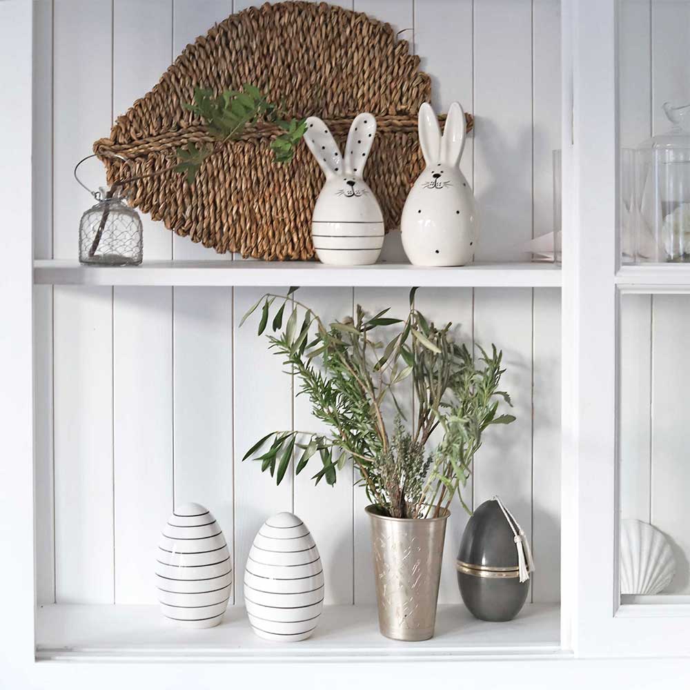 Osterdeko Ideen Tipps Trend Ostern dekorieren Deko Boho Stil Schaf Huhn Osterhase Soulbirdee Onlineshop