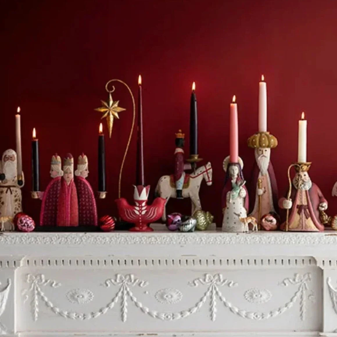 Dekorative Kerzenständer und Kerzenhalter für Tischdeko und Weihnachten