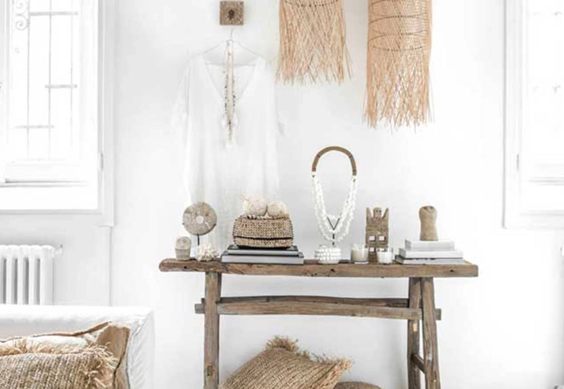 Ausgefallene Boho-Dekoration: Handgefertigt aus Naturmaterialien. Individuelle Akzente für jeden Raum.