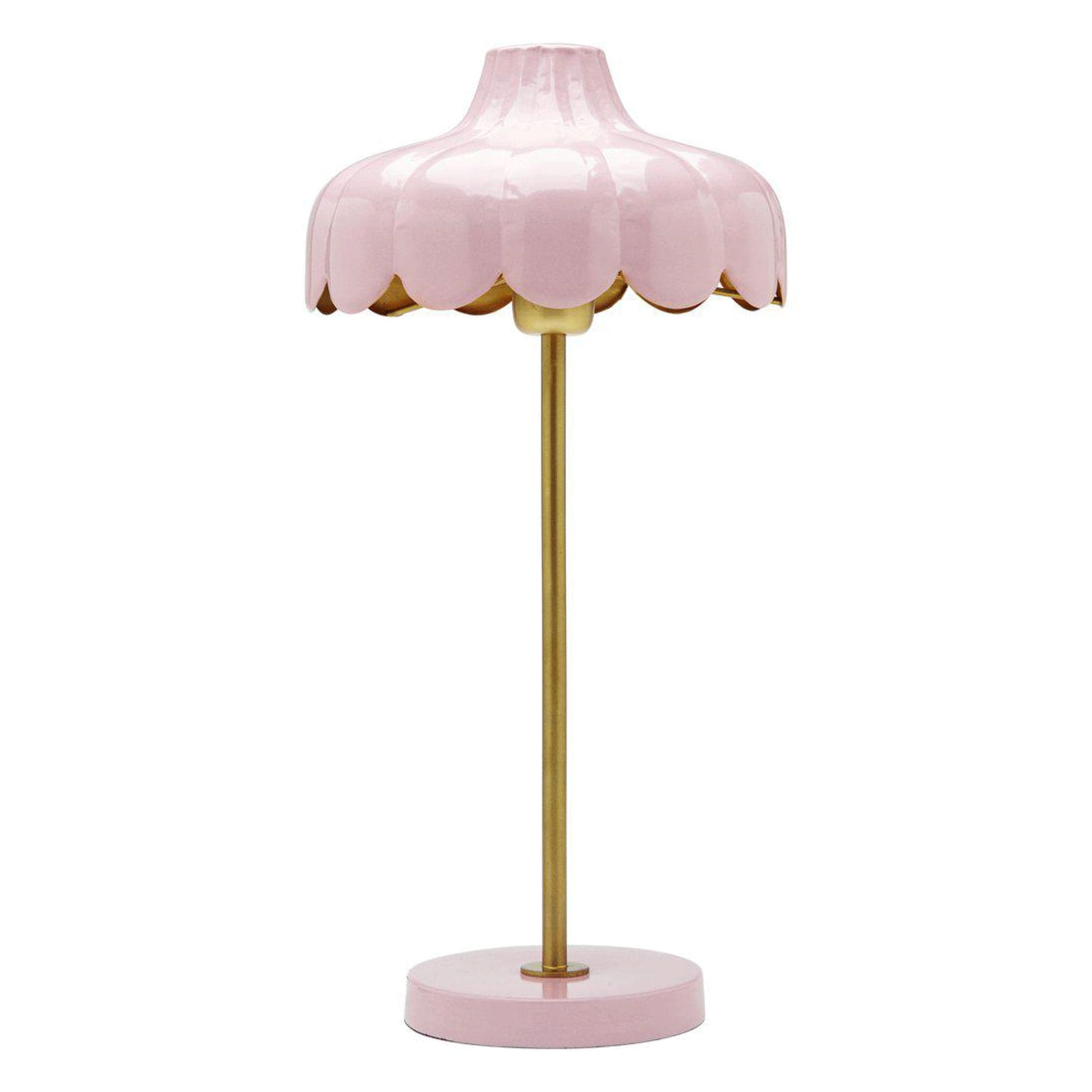 Skandi Tischlampe in Blumenform “Fika”, Rosa Lampe von PR Home bei Soulbirdee Onlineshop