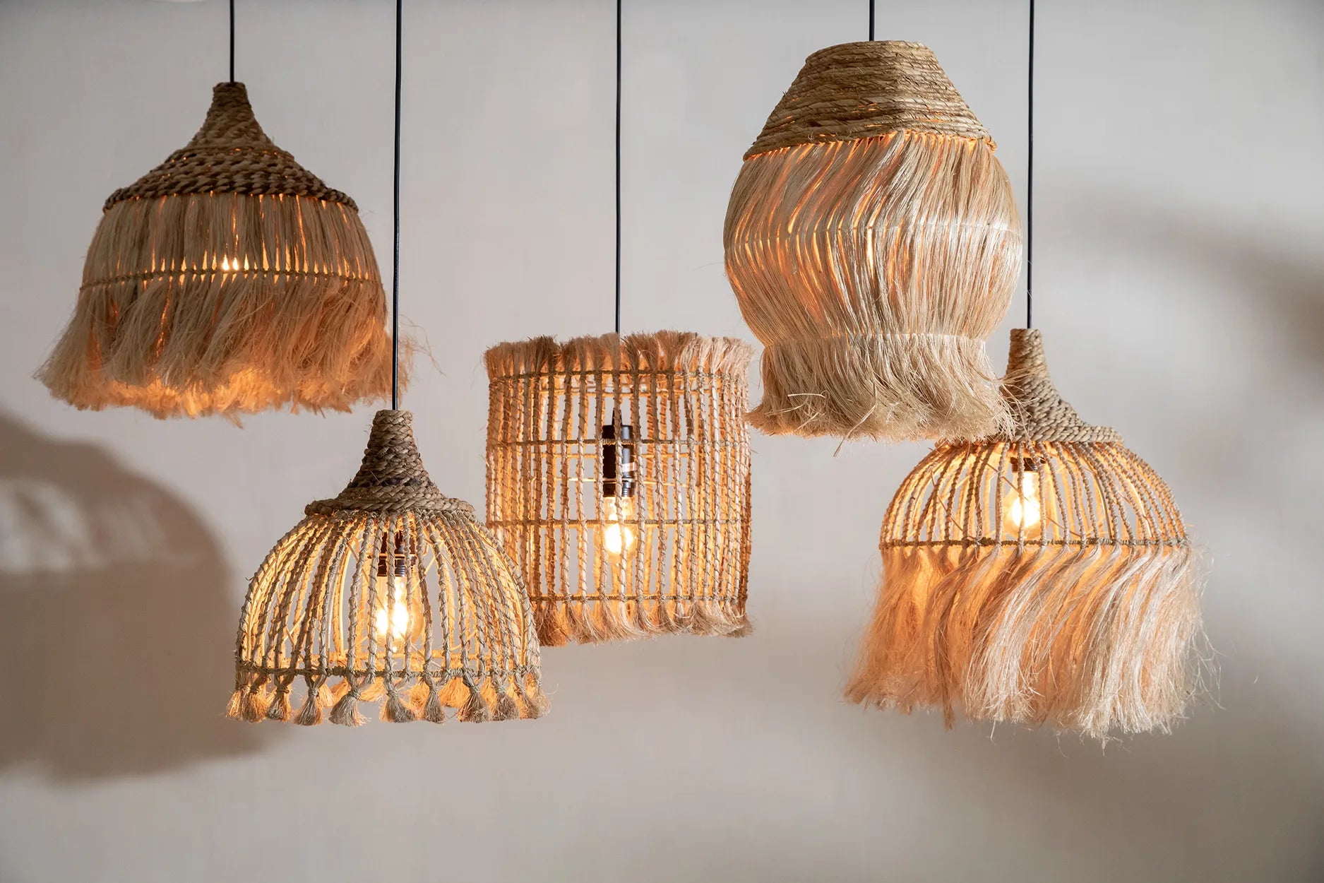 Boho Lampen Lampenschirme Rattan Bazar Soulbirdee Lampenshop