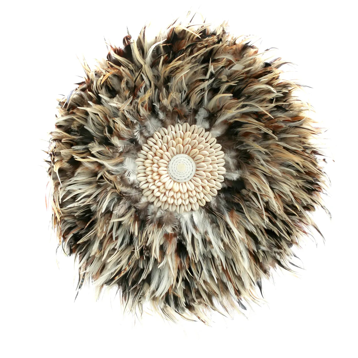 Coastal Juju M Boho Wanddeko aus Federn ✓ Traumhaft schöne Boho Deko aus Bali | Bazar Bizar kaufen im Soulbirdee Online Shop