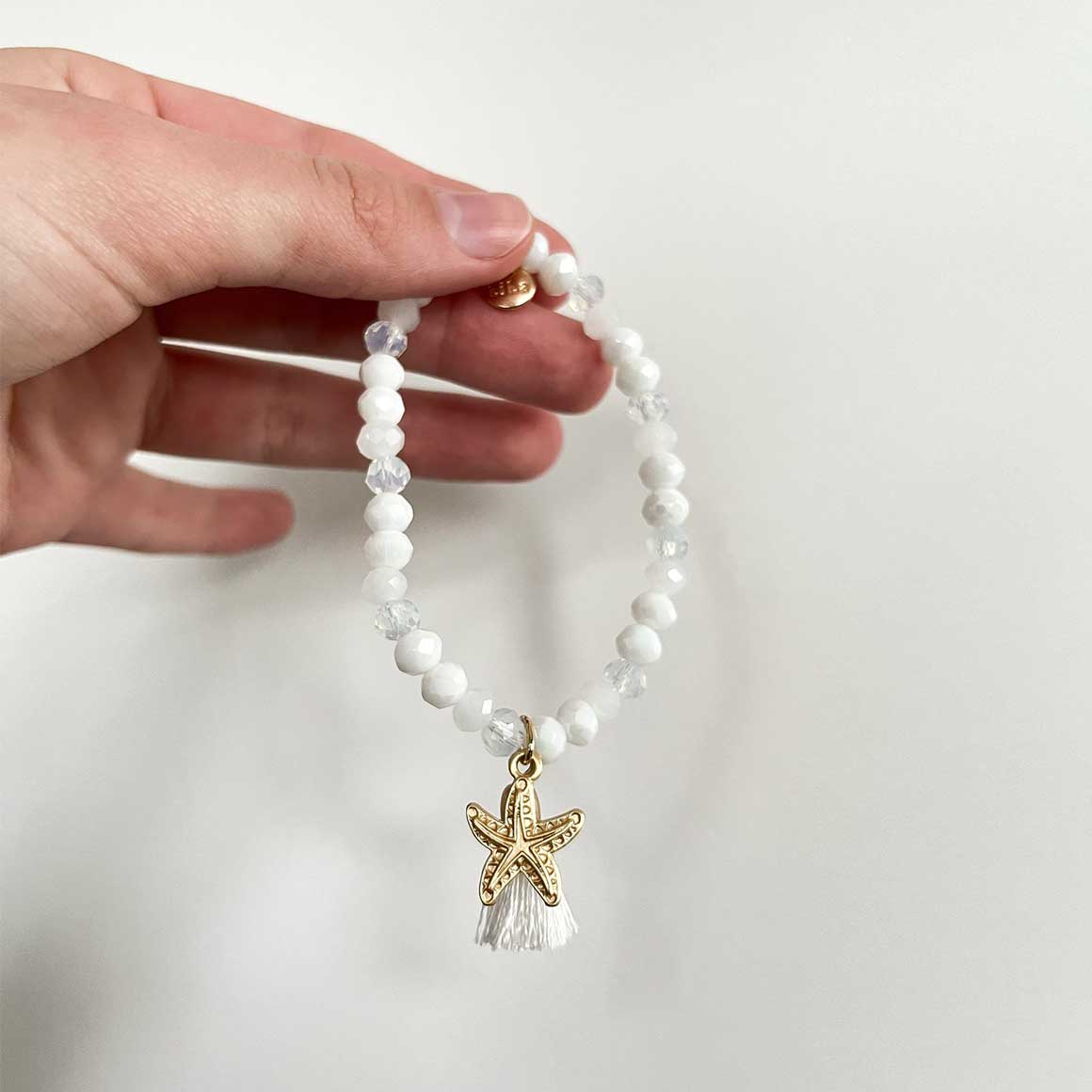 schmuck armband geschenk boho perlen Seestern gold Biba hippie ibiza onlineshop soulbirdee
