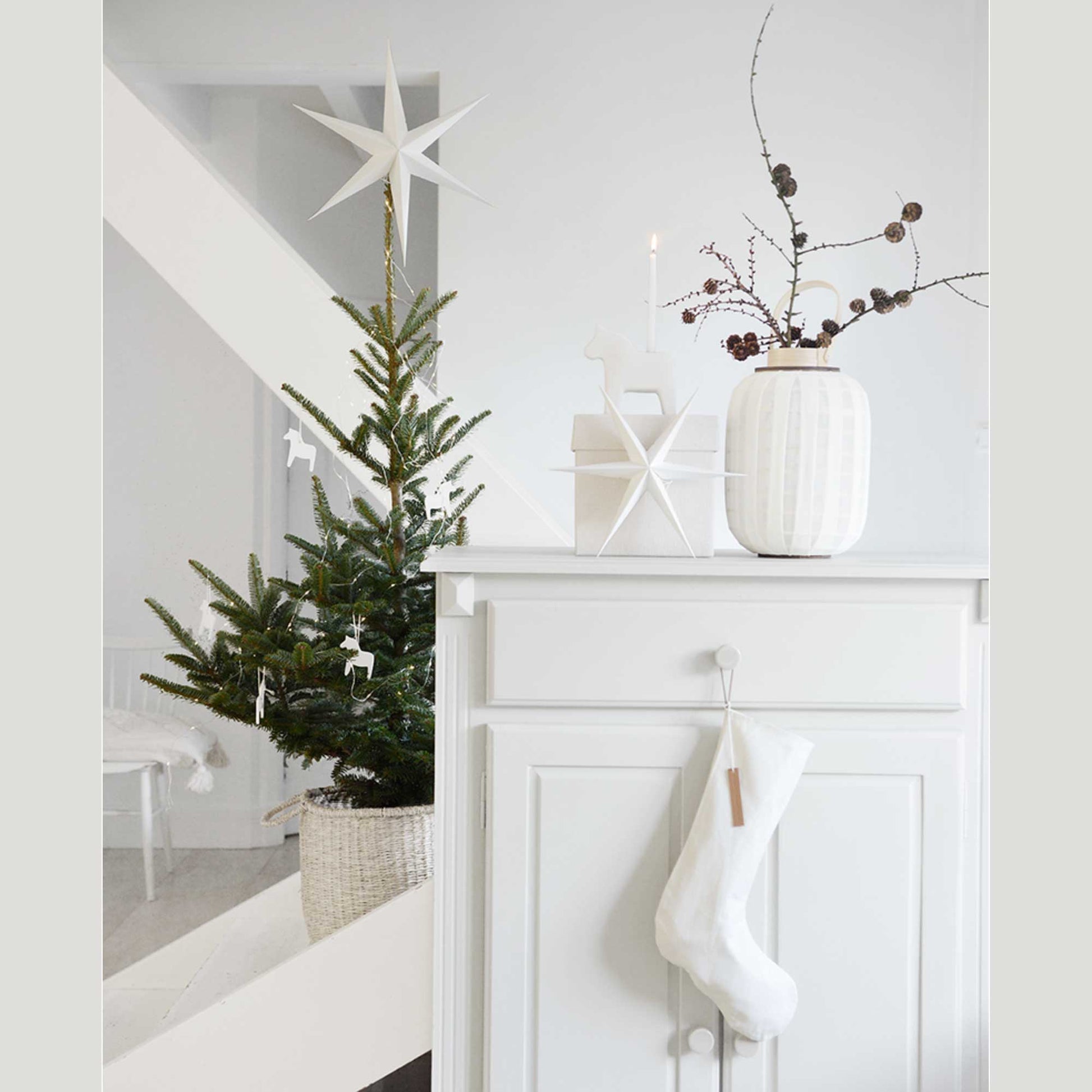 Dalapferd Rosie skandinavische Weihnachtsdekoration Nordische Deko Weihnachten Winter Soulbirdee Onlineshop