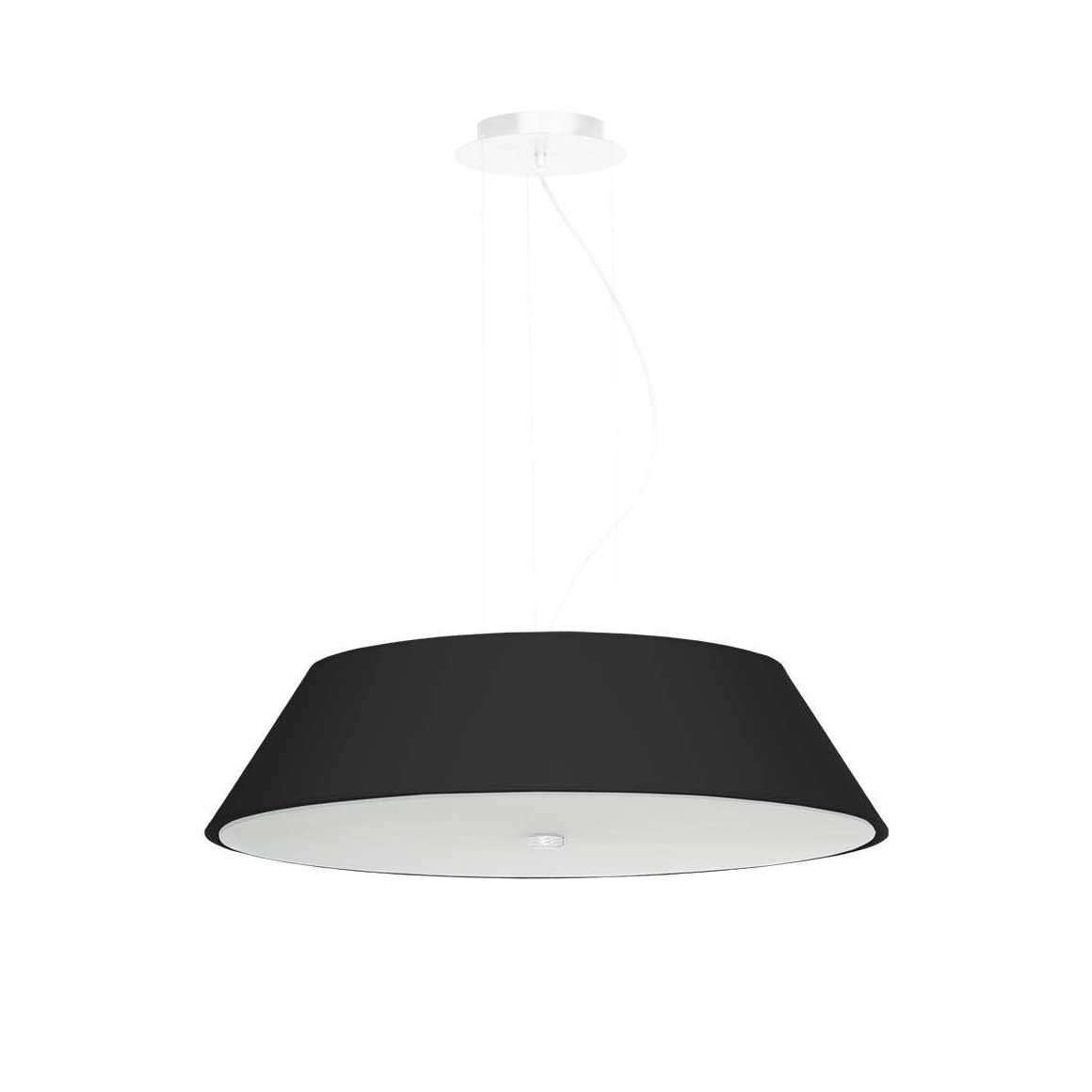 Runde Esstisch Pendelleuchte schwarz weiss Milchglas Nordische, moderne Hängelampe als Esstischlampe Wohnzimmerlampe hängend Soulbirdee Lampenshop Netter Service