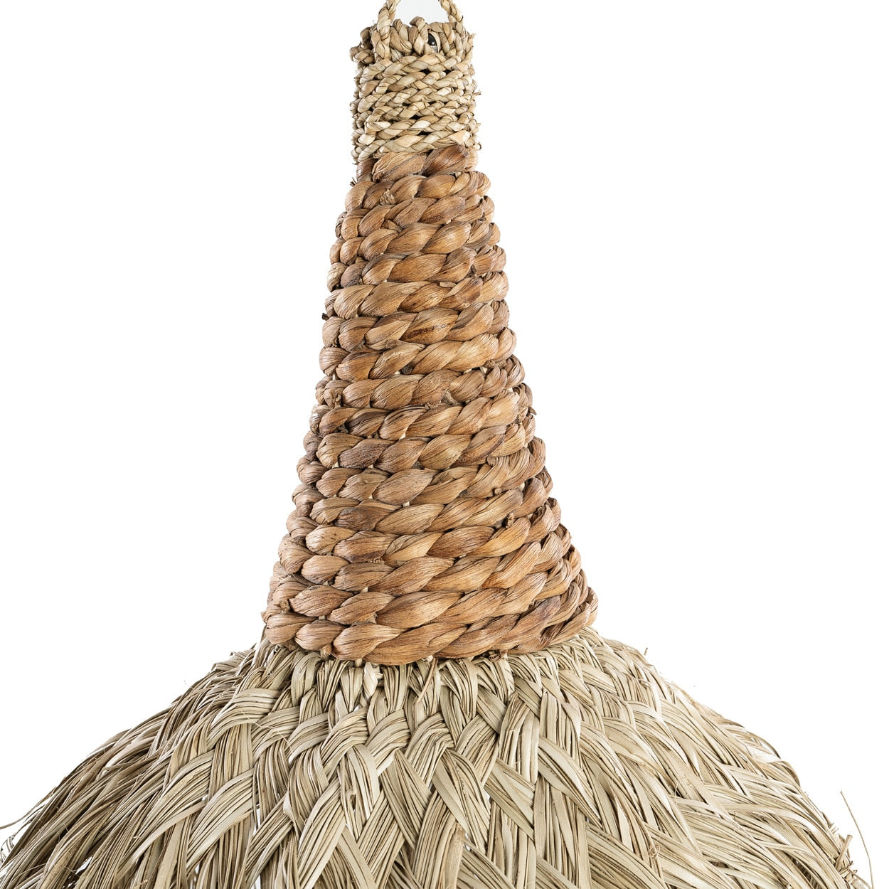 Aufhängung Lampenschirm Playa M Hängelampe Strandhaus Bazar Bizar Boho Lampe JAWAL001N-M deko Rattanlampe Ibiza soulbirdee