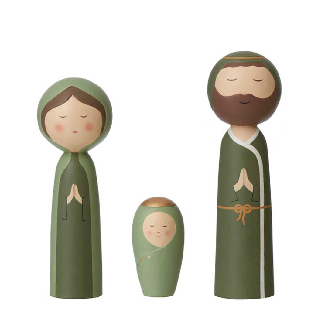 Kokeshi Figuren "Heilige Familie"