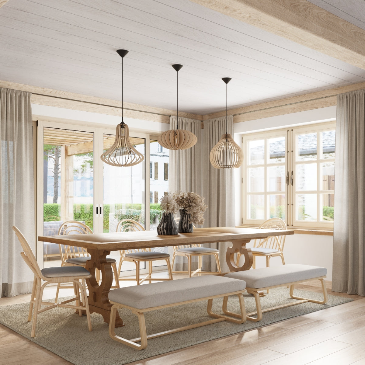 Holzlampen Wohnzimmer Lampe Holzlampe Lampe aus Holz Hängelampe aus Holz Esstischlampe Wohnzimmer Lampe kaufen Beleuchtung Küche Lampenshop Soulbirdee Onlineshop