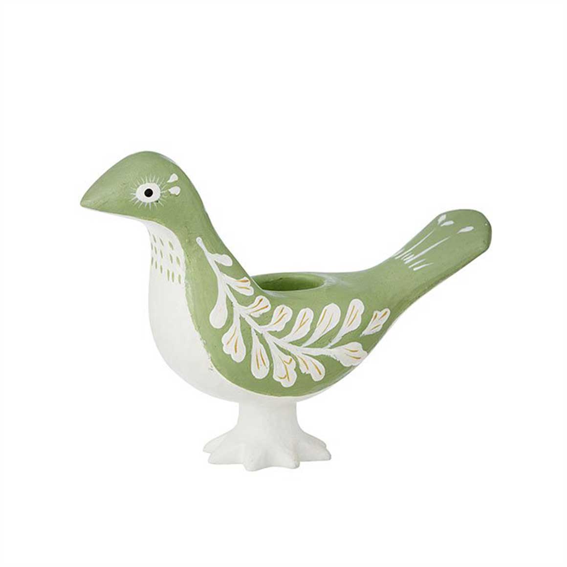 Vogel Kerzenständer Baby Bird Grün | Osterdeko von Bungalow DK | Osterdeko für den Tisch | Deko im Frühling | Osterdeko 2024 | Soulbirdee Onlineshop