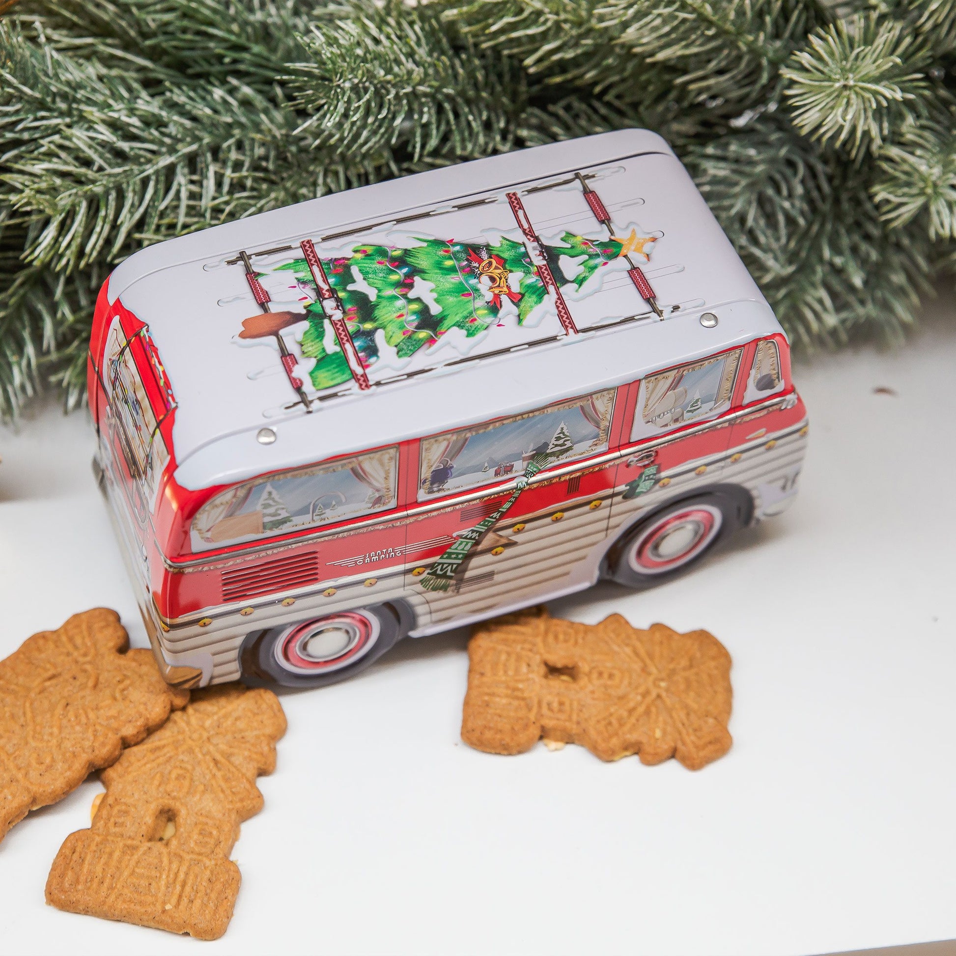 Keksdose "Camper" eine Geschenkidee als Bulli für Plätzchen & Kekse ★ Weihnachtszeit ★ Weihnachtsgeschenk | Weihnachtsgeschenke Idee Soulbirdee Onlineshop