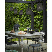Lichterkette outdoor schwarz PolyRattan Girlande PRHome Beleuchtung Außenbeleuchtung Gartenlicht Terrasse Balkon Licht Balkonlicht Lichtstimmung Party-Lichterkette außen Außenbereich wasserfest strom Soulbirdee onlineshop