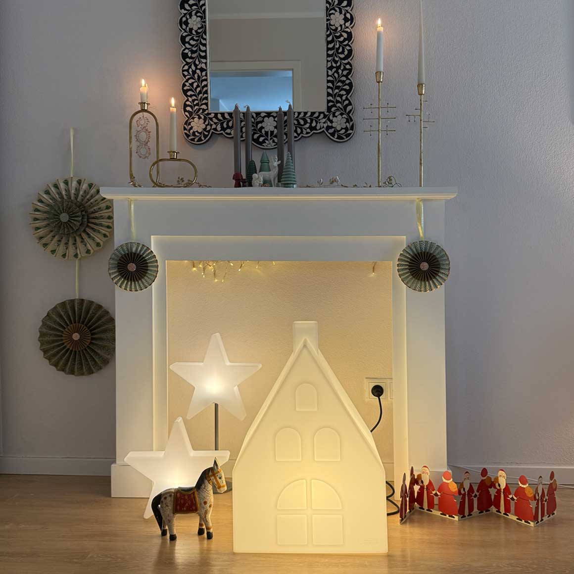 LED Lampe Haus | Dekoleuchte | Outdoor Lampe
