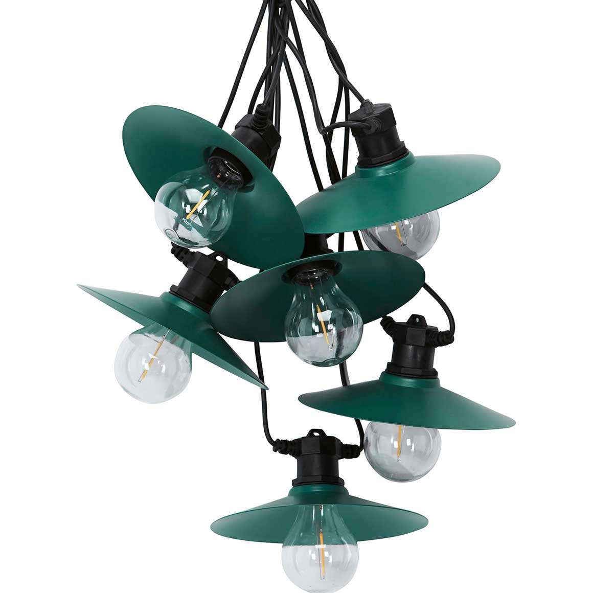 lichterkette petrol grün Terrassenbeleuchtung garten Licht balkonbeleuchtung prhome soulbirdee lampenshop