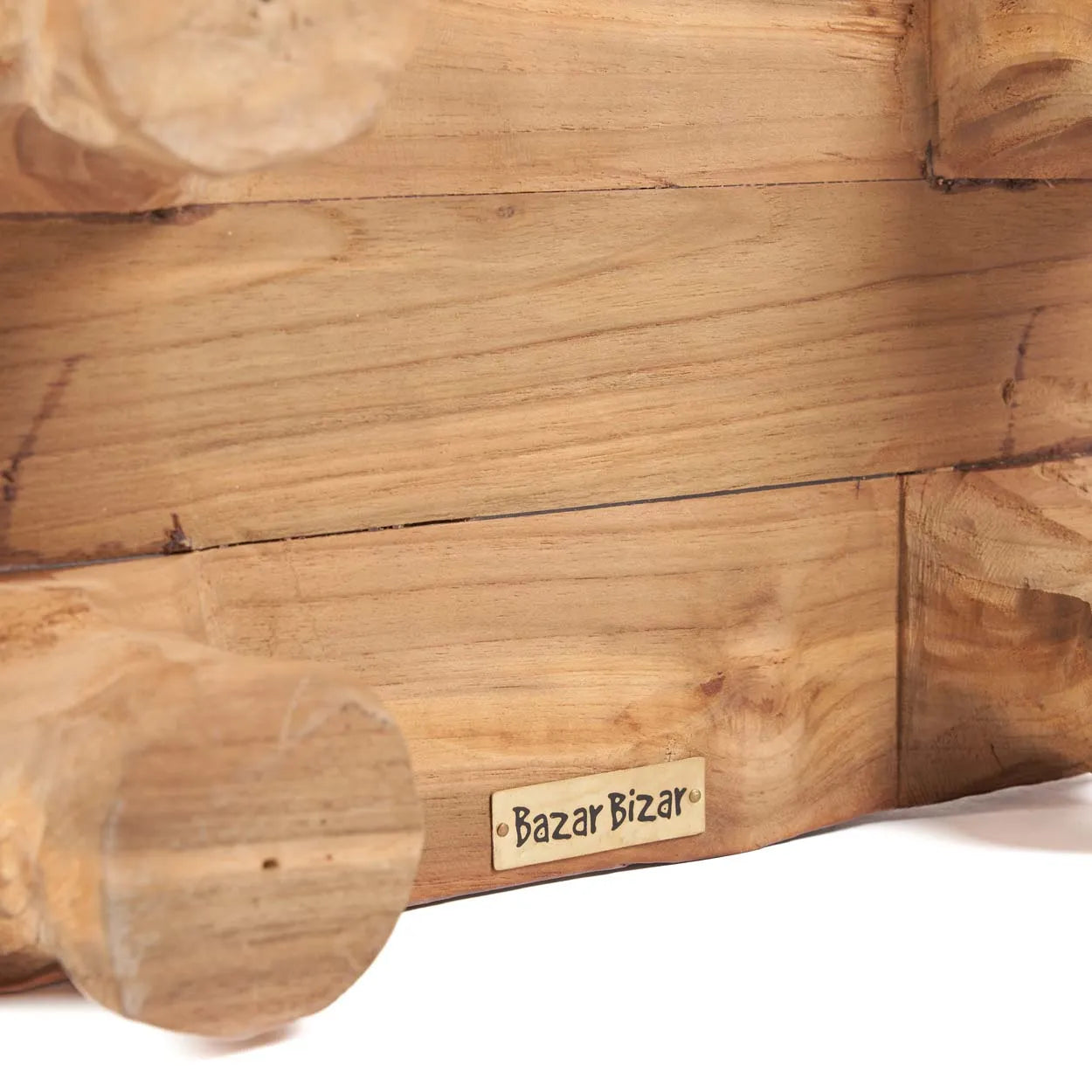 Detail Unterseite und Logo Serviertablett