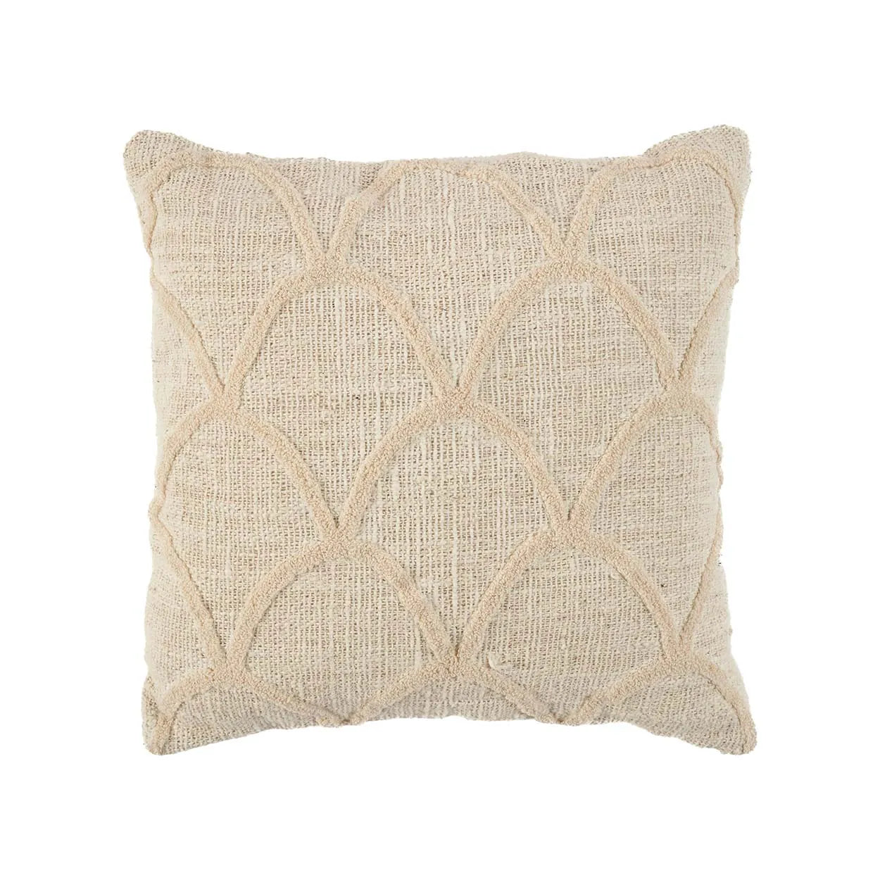 Boho Kissen SAHARA ♥ Sofakissen 50x50 in Beige mit Muster ✓ Boho Deko | Dekokissen | Bazar Bizar | Kissen kaufen | Boho Style ✓ Soulbirdee Onlineshop