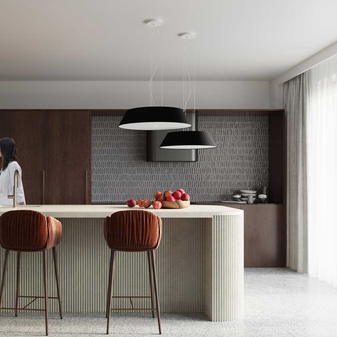 Pendelleuchte Esszimmer Küche Nordische, moderne Hängelampe als Esstischlampe Wohnzimmerlampe hängend Soulbirdee Lampenshop Netter Service