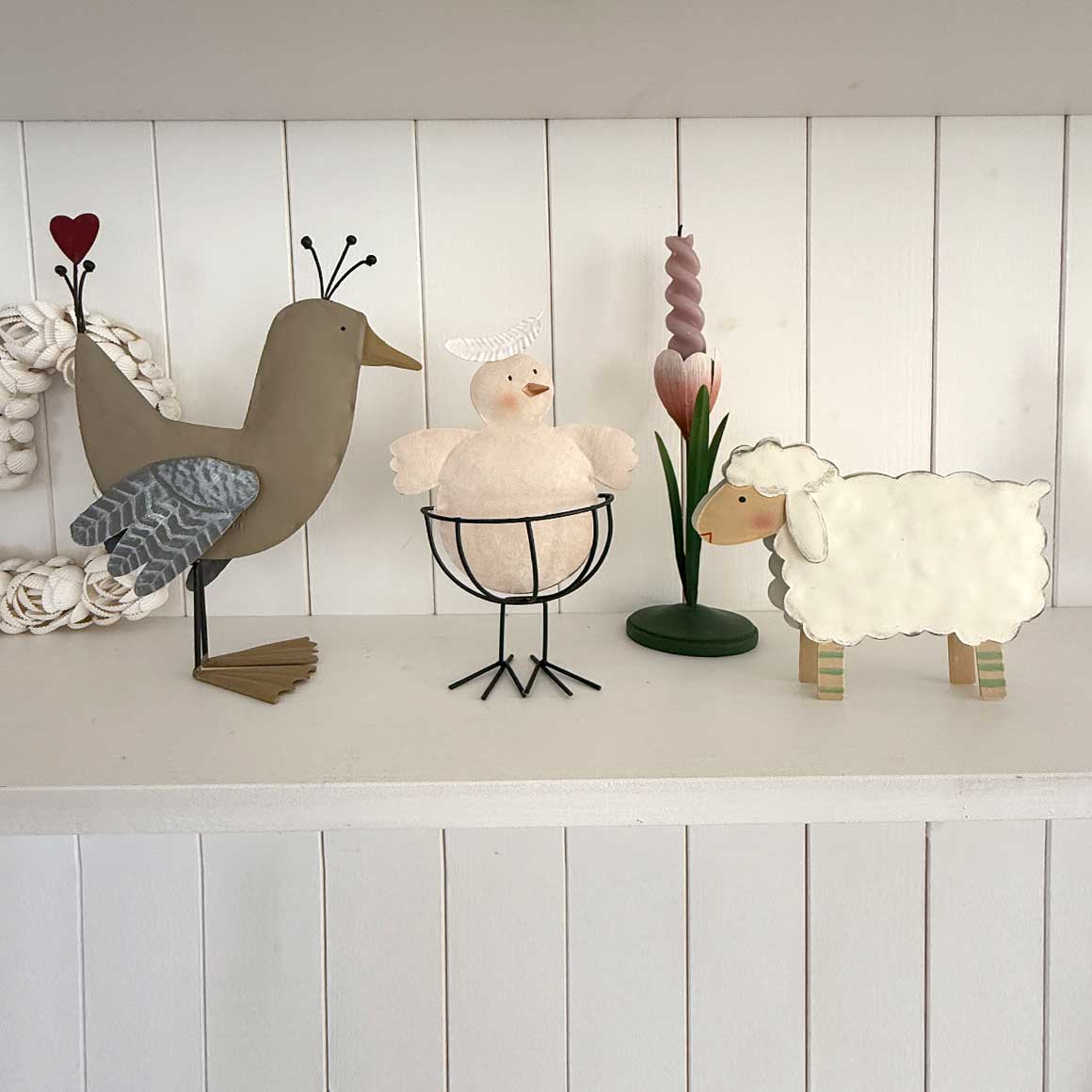 Vogel Küken Osterdeko Lamm Tischdeko Figuren zum Histellen Soulbirdee Onlineshop