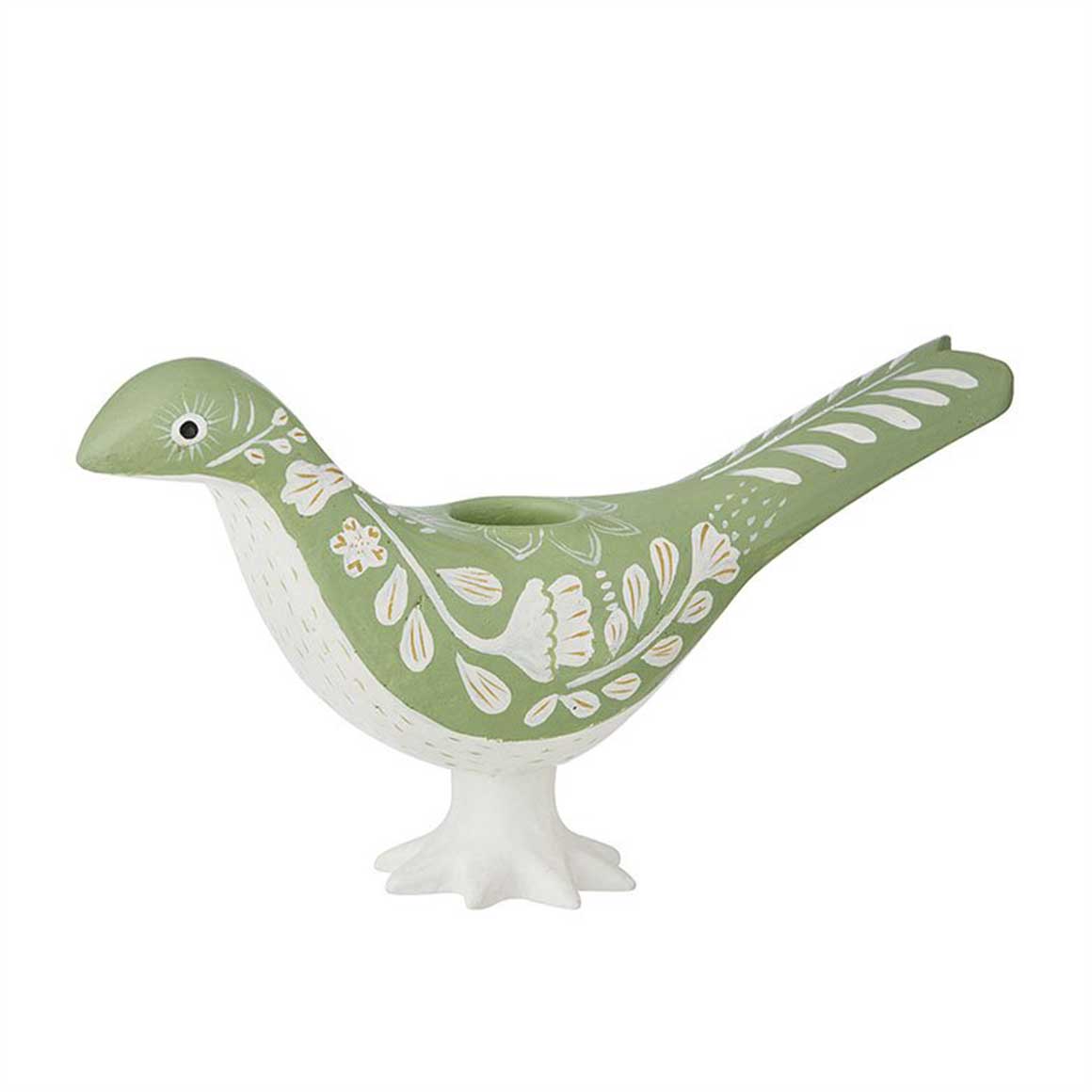 Vogel Kerzenständer Mama Bird Salbeigrün | Osterdeko von Bungalow DK | Osterdeko für den Tisch | Deko im Frühling | Osterdeko 2024 | Soulbirdee Onlineshop