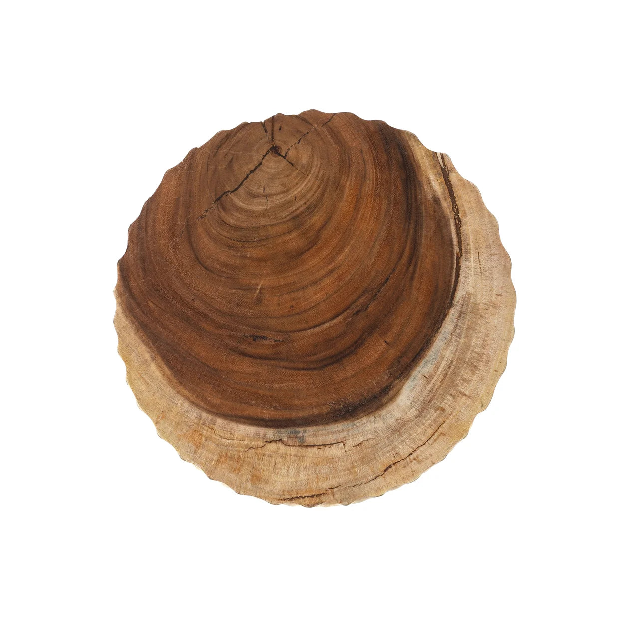 Oberfläche Holz Hocker