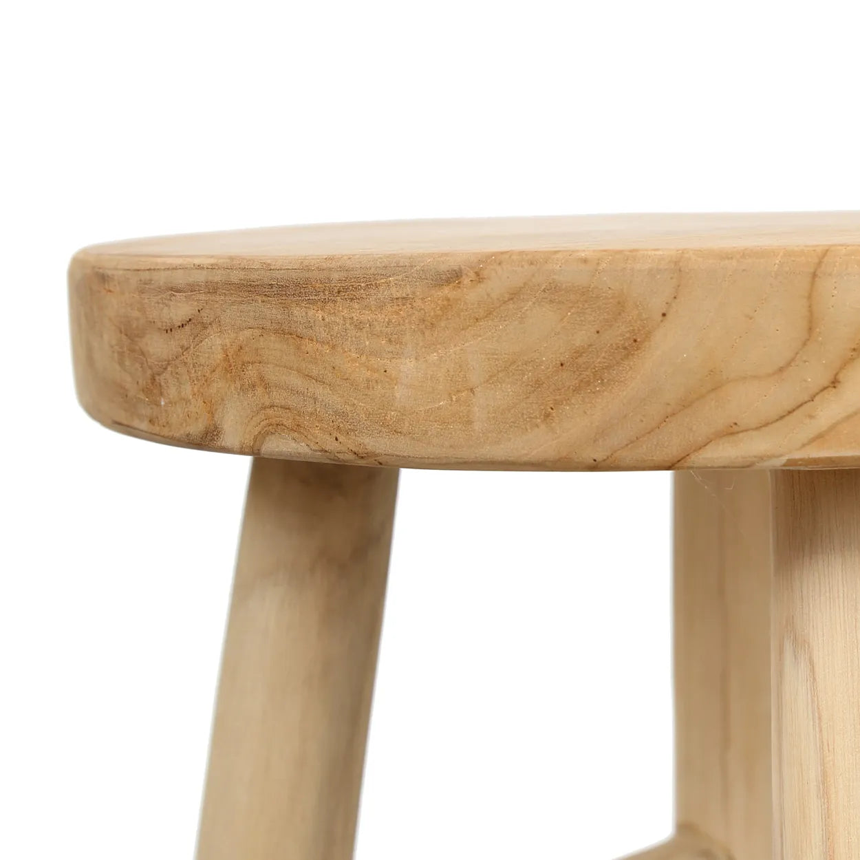 Detail seite Holzhocker