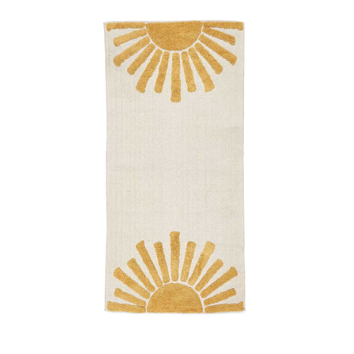 Teppich Läufer | Galb Kurkuma Orange Badteppich | Badezimmer Teppich | Kinderzimmer Teppich | Teppich kaufen | Sonne Gelb Baumwoll Liv Interior | Teppich Läufer 140 x 70 | Soulbirdee Onlineshop