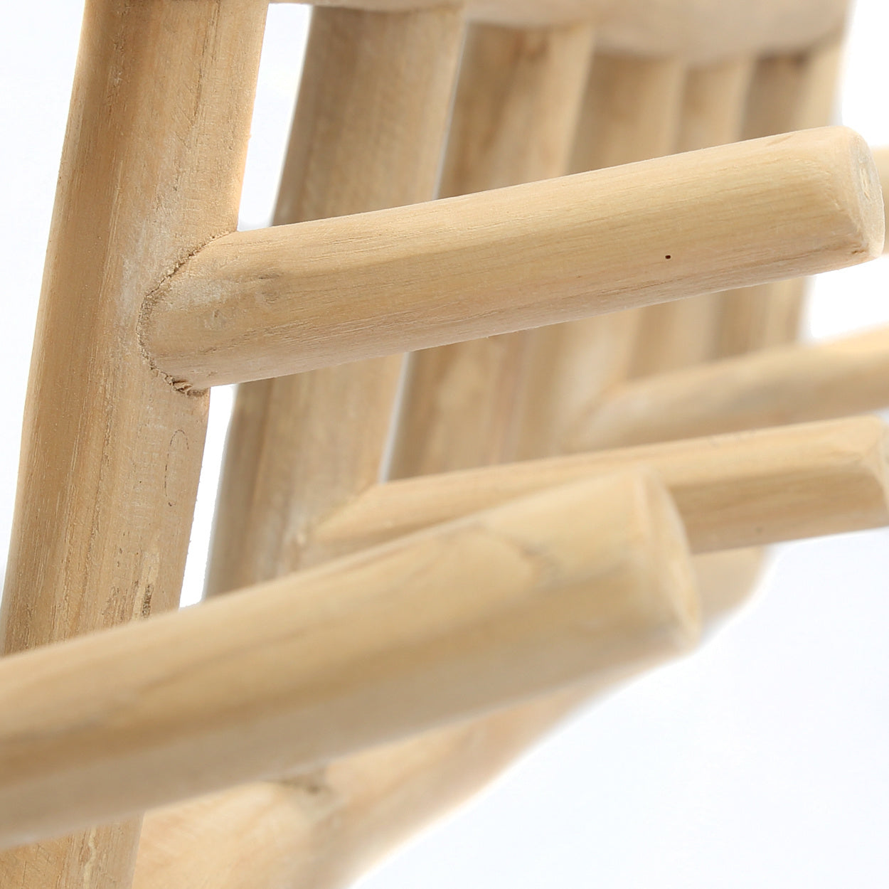 Detail Haken Teakholzgarderobe