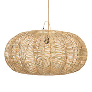 Rattan Lampe Boho Cerise