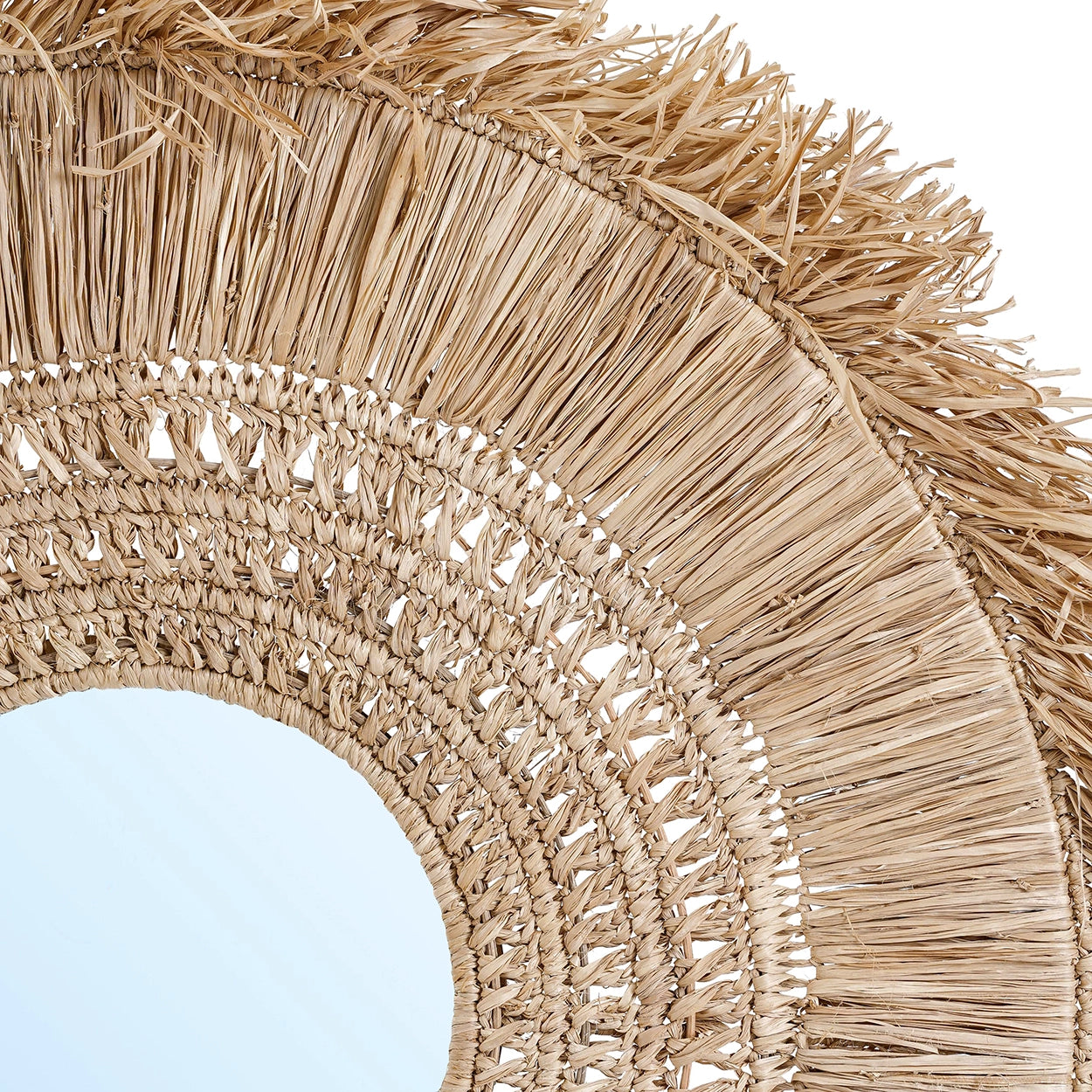 Detail Wandspiegel maritim geflochten Soulbirdee Onlineshop