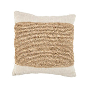 Boho Kissen "Kleine Wellen" Boho Kissen 50x50 Beige Bazar Bizar | Deko Kissen kaufen | Boho Style Interior Soulbirdee Onlineshop