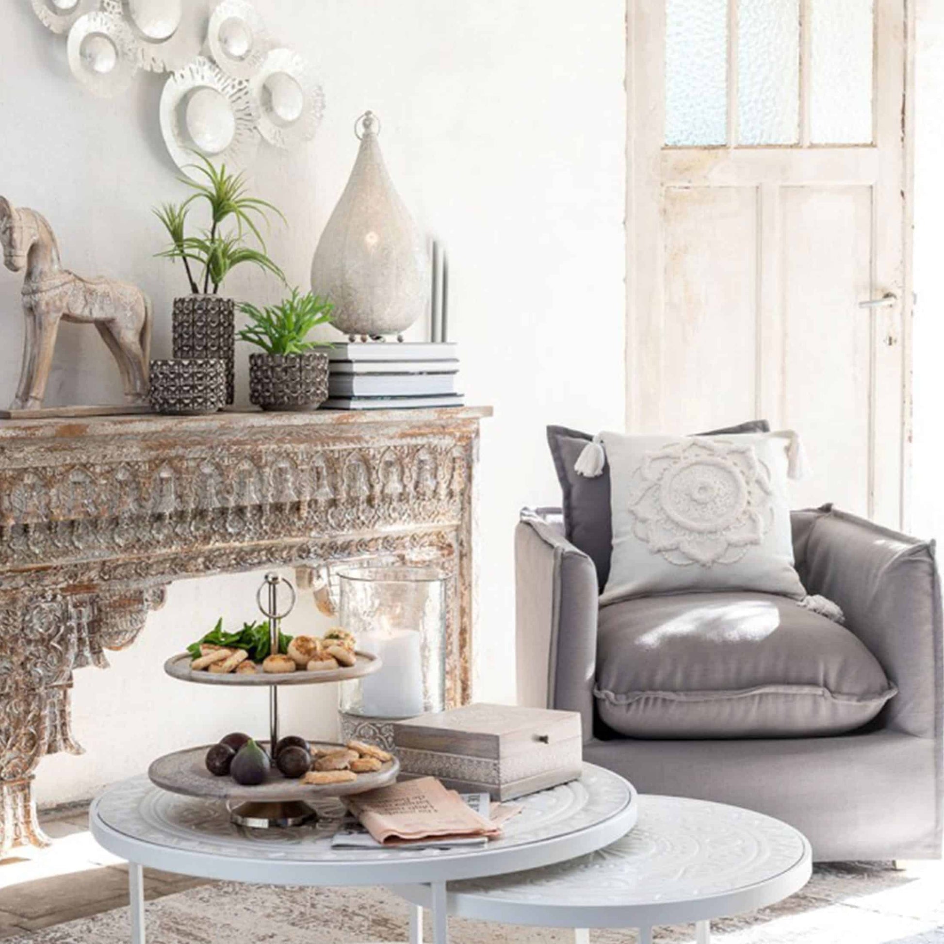 Boho Kissen mit Quasten online kaufen ♥ Soulbirdee Onlineshop mit dem sympathischen Service