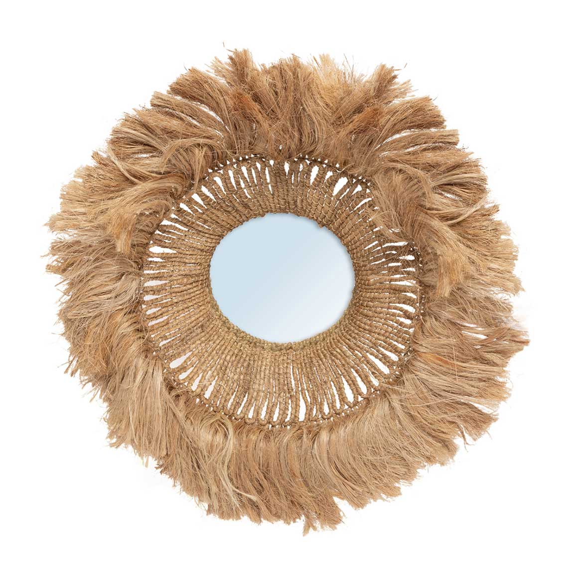 Boho Spiegel Gras Boho Style Wandspiegel Wanddeko Bohemian Boho Deko Wohnaccessoire Bazar Bizar Soulbirdee Onlineshop
