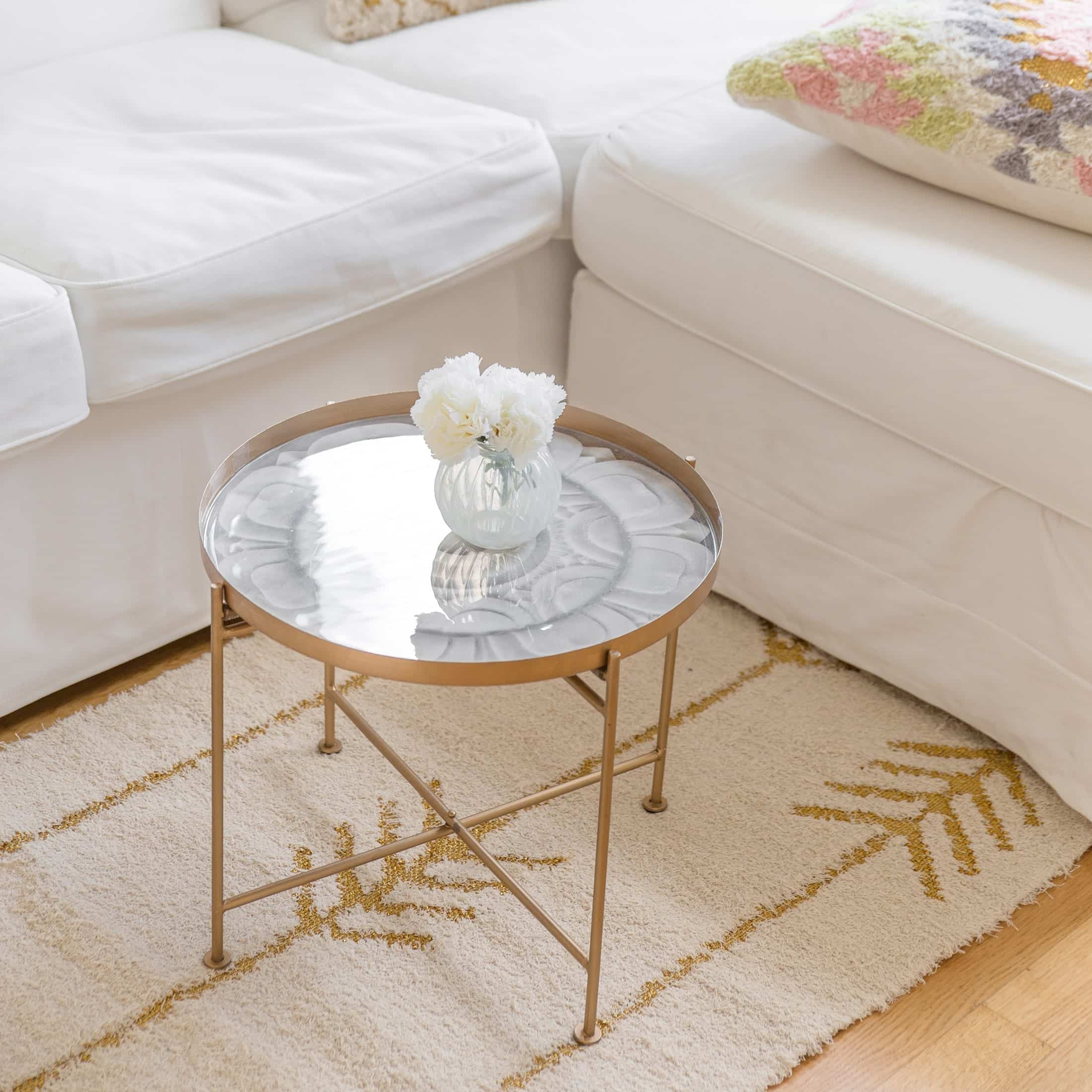 Boho Teppich Wohnzimmer Teppich Boho Style mit Pfeilen 70x140 ☆ Nachhaltig hergestellt, Liv Interior ☆ Goldene Metallik Pfeile auf Natur Baumwolle. Beige, good weave, Kinderzimmer teppich Bettvorleger Vorleger kaufen im Soulbirdee Onlineshop
