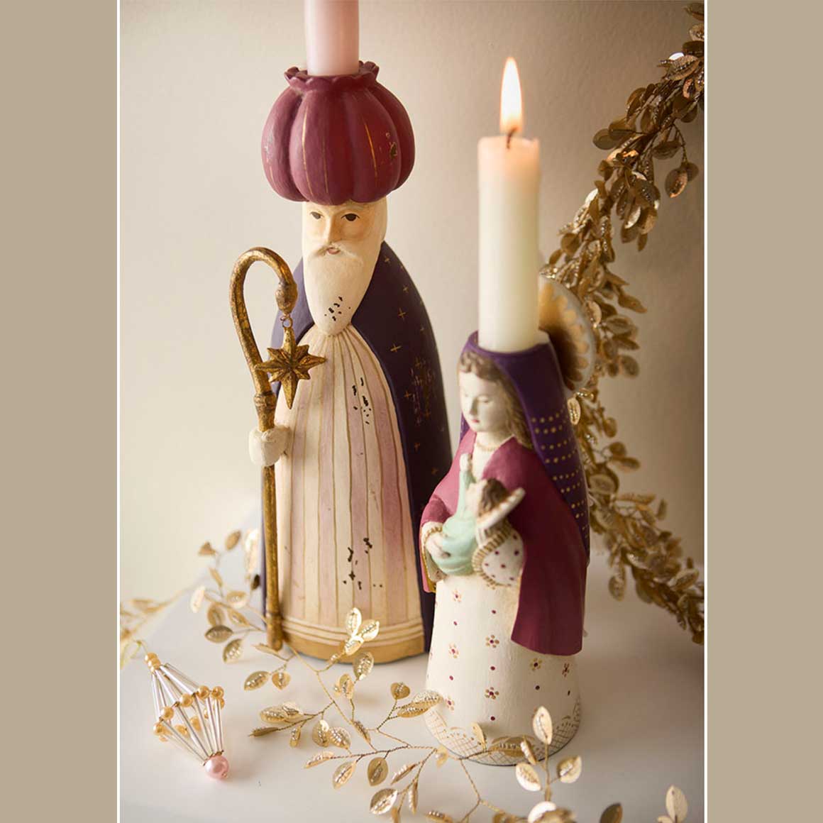 Madonna Jesus Kerzenhalter