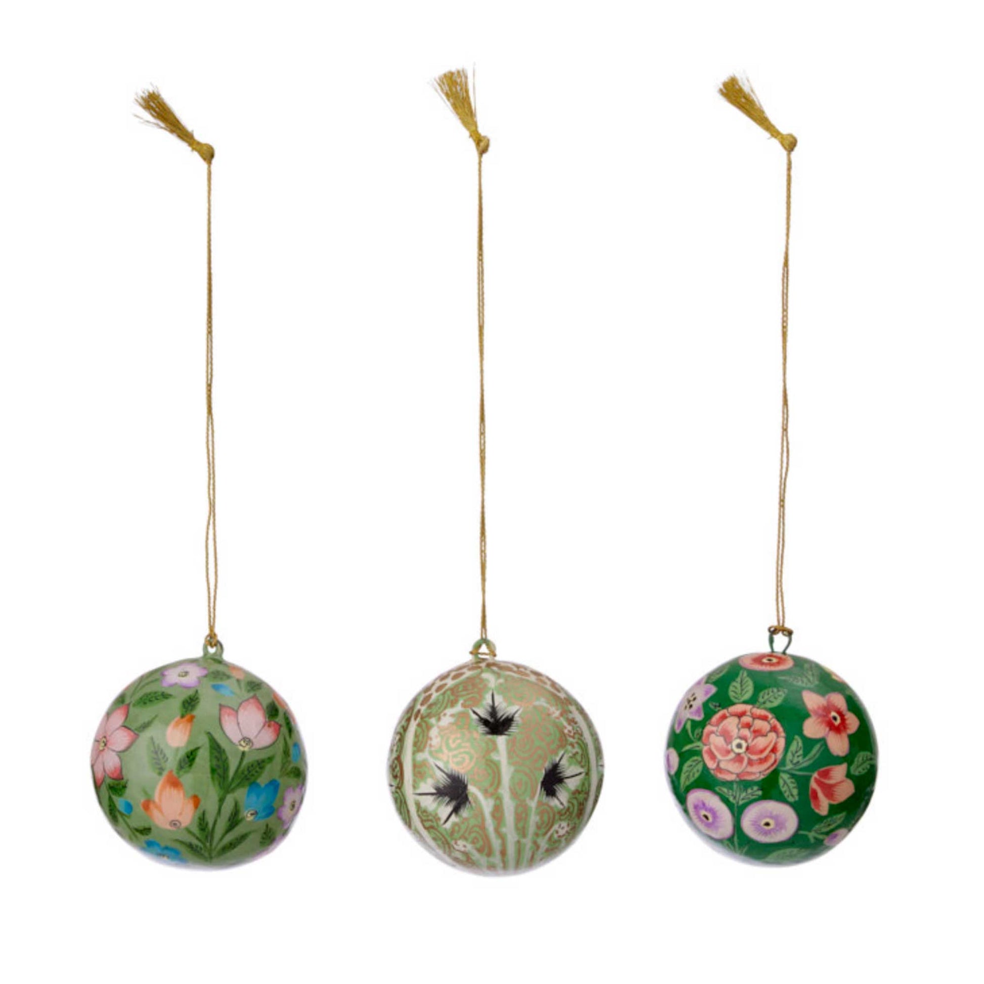 Christbaumkugel JADE ☆ Weihnachtsdeko Bungalow DK ★ Christbaumschmuck ☆ Soulbirdee Online Shop