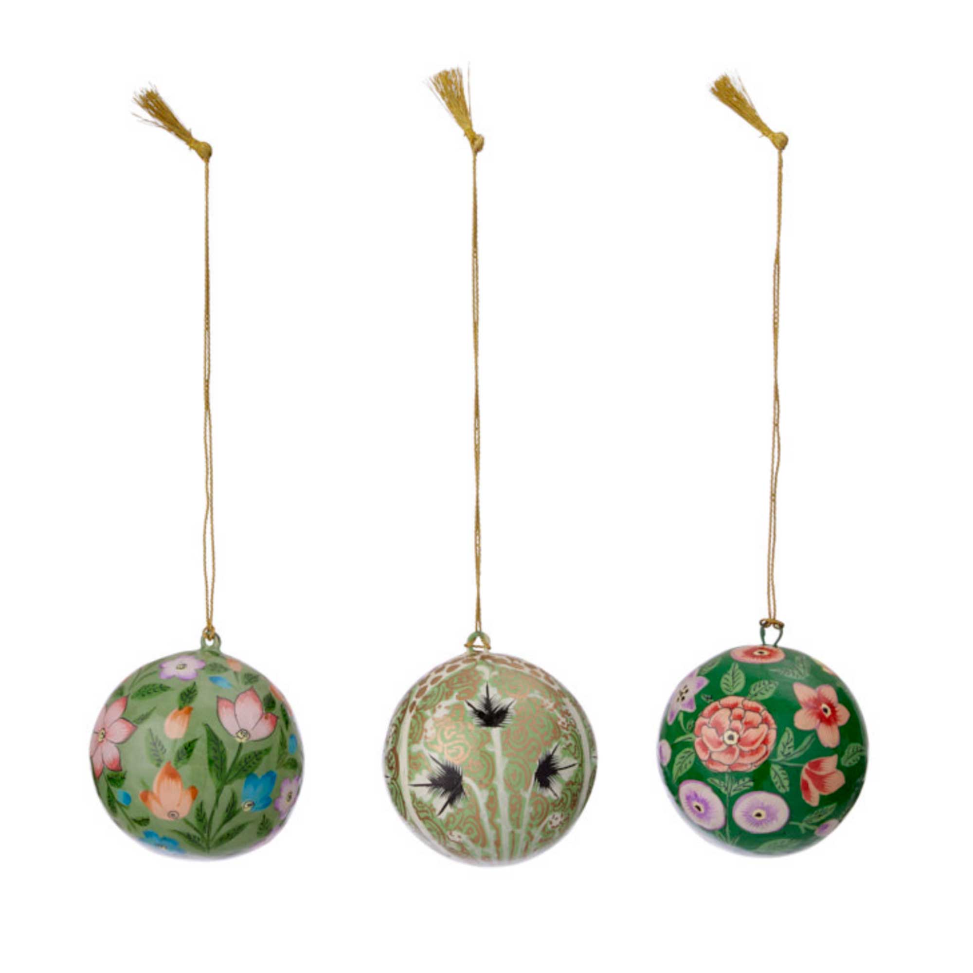 Christbaumkugel JADE ☆ Weihnachtsdeko Bungalow DK ★ Christbaumschmuck ☆ Soulbirdee Online Shop