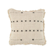 Dekokissen French Kiss ♥ Boho Kissen 50x50 in Beige Schwarz ✓ Boho Deko | Sofakissen | Bazar Bizar | Kissen kaufen | Boho Style ✓ Soulbirdee Onlineshop