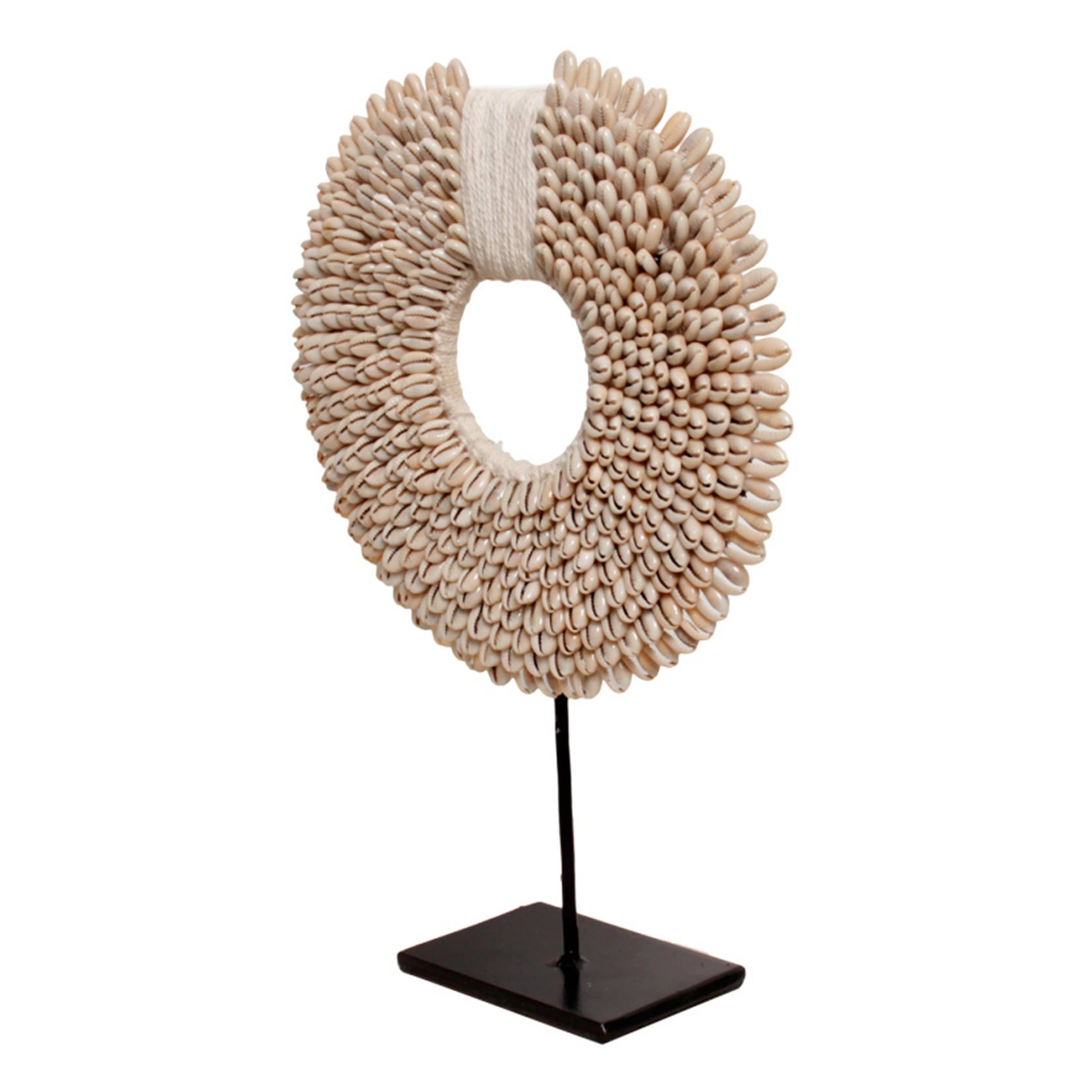 Dekor aus Muscheln ♥ Wohndeko Muschelkette aus weißen Muscheln ♥ Deko im Boho Style & Ethno Style im Soulbirdee Onlineshop kaufen