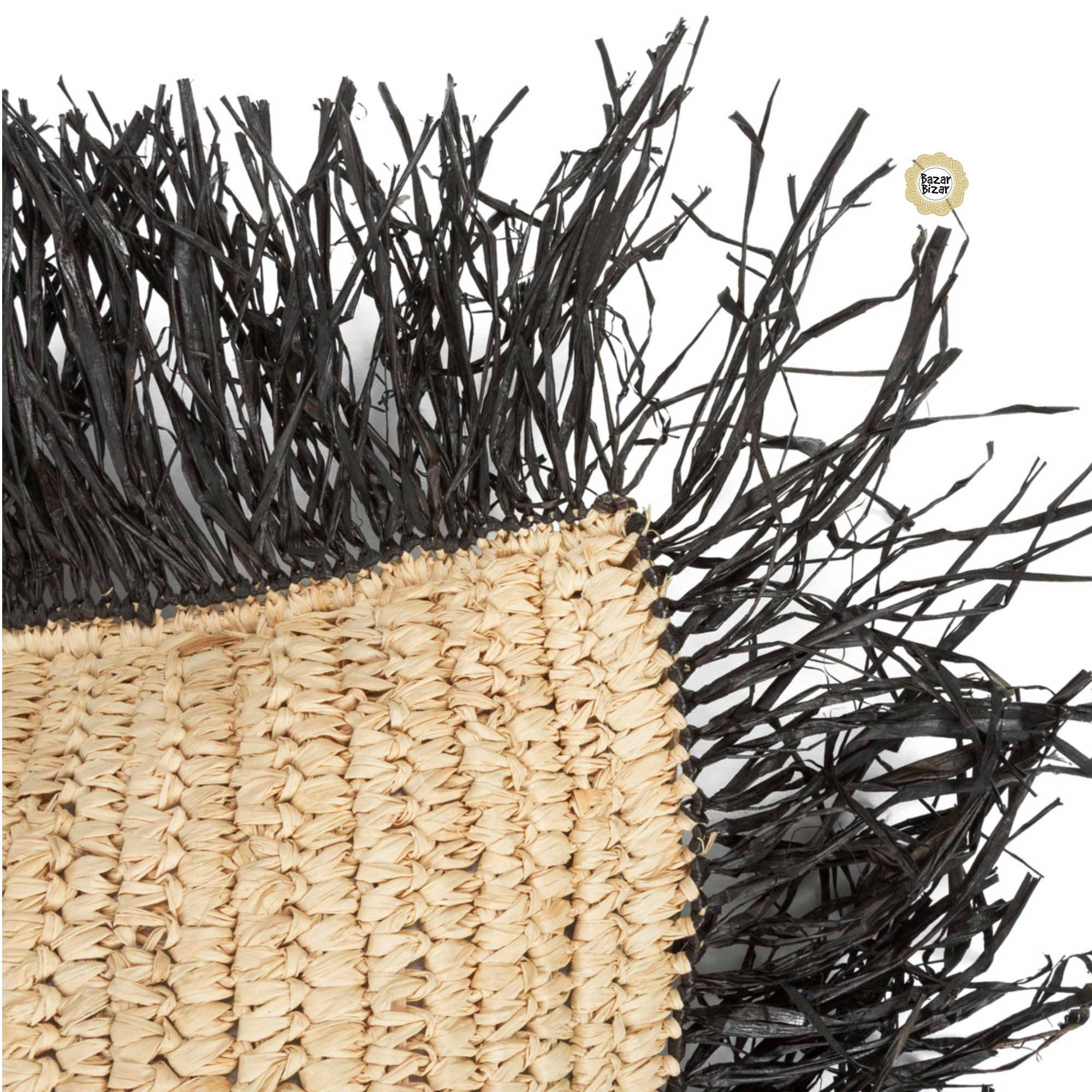 Detail Raffia Fransen