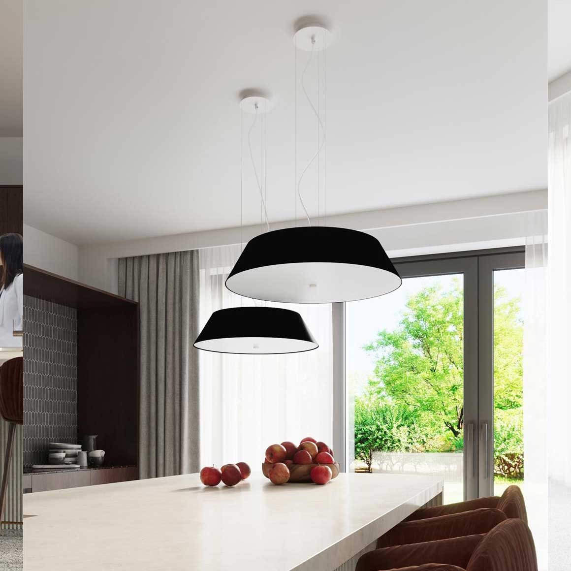 Küche Wohnzimmer Lampe Esstisch Pendelleuchte Nordische, moderne Hängelampe als Esstischlampe Wohnzimmerlampe hängend Soulbirdee Lampenshop Netter Service