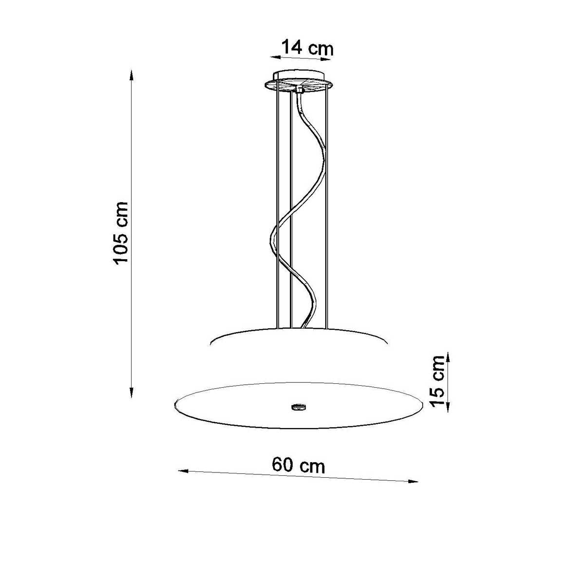 Abmessungen Esstisch Pendelleuchte schwarz weiss moderne Hängelampe Esstischlampe Wohnzimmerlampe Soulbirdee Lampenshop