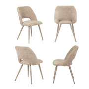 Esszimmerstühle 4er Set Moderner Polsterstuhl Beige Esszimmer Stuhl kaufen Soulbirdee Onlineshop