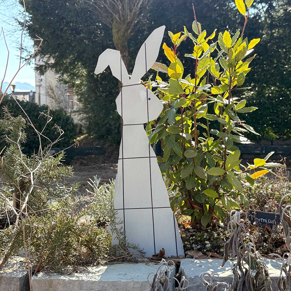 Frühlingsdeko Deko Frühjahr Dekostecker Hase Gartendeko Osterdeko Soulbirdee Onlineshop